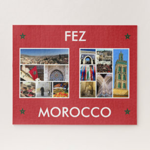 Puzzle scènes fez maroc