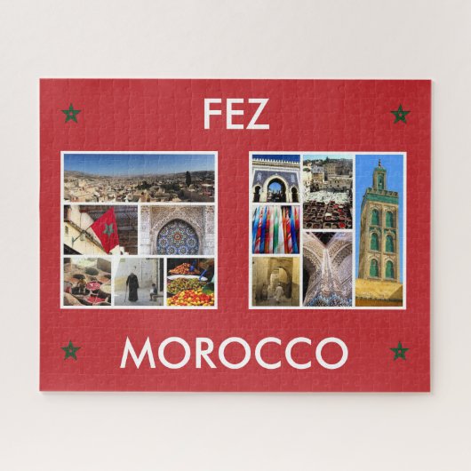 Puzzle scènes fez maroc (Horizontal)