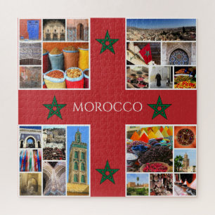 Puzzle scènes marocaines