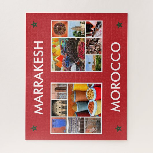 Puzzle scènes marrakech maroc (Vertical)
