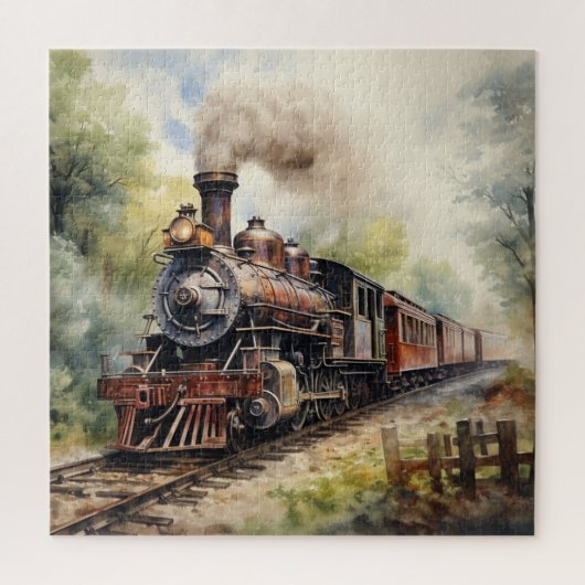 Puzzle Scenic Landscape a Victorian Train (Vertical)