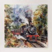 Puzzle Scenic Landscape with Train (Vertical)