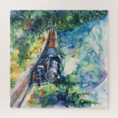 Puzzle Scenic Landscape with Train (Horizontal)