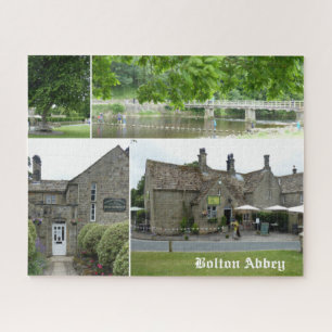 Puzzle Scenic Picturesque Bolton Abbey Yorkshire Dales