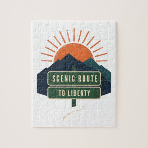 Puzzle Scenic Route To Liberty casse-tête
