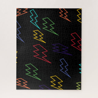 Puzzle Schéma          de zigzag multicolorePuzzle