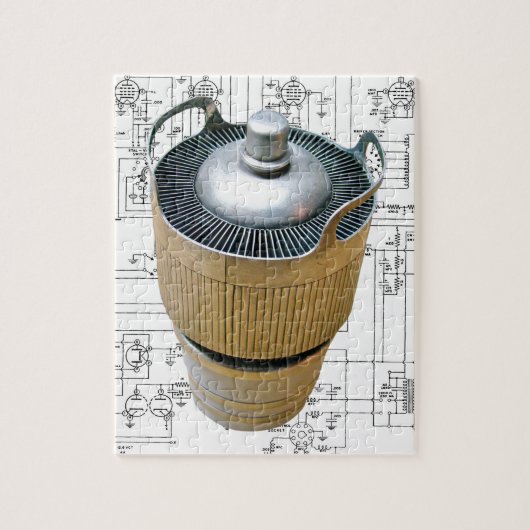 Puzzle Schéma du tube de transmission en céramique (Vertical)