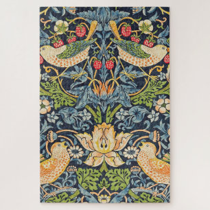 Puzzle Schéma floral William Morris Strawberry Thief