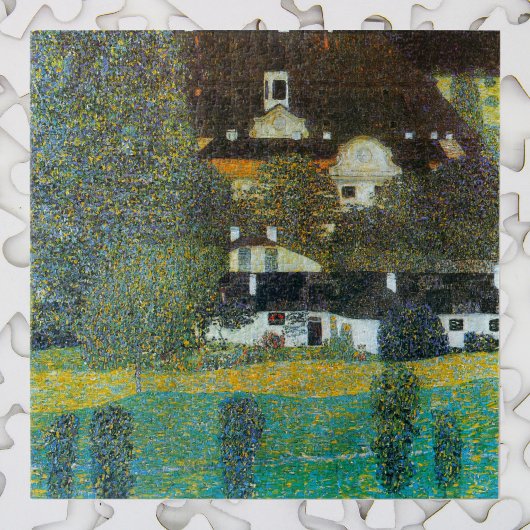 Puzzle Schloss Kammer sur l'Attersee II Par Gustav Klimt