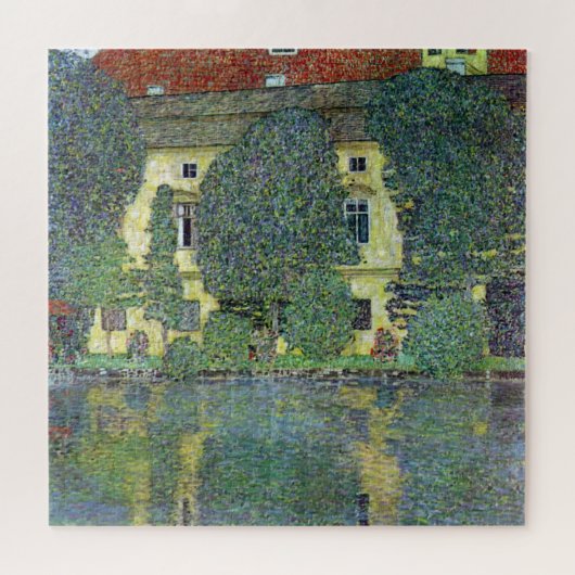 Puzzle Schloss Kammer sur l'Attersee III Par Gustav Klimt (Horizontal)