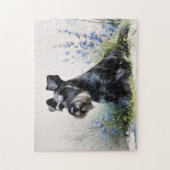 Puzzle Schnauzer aquarelle (Vertical)