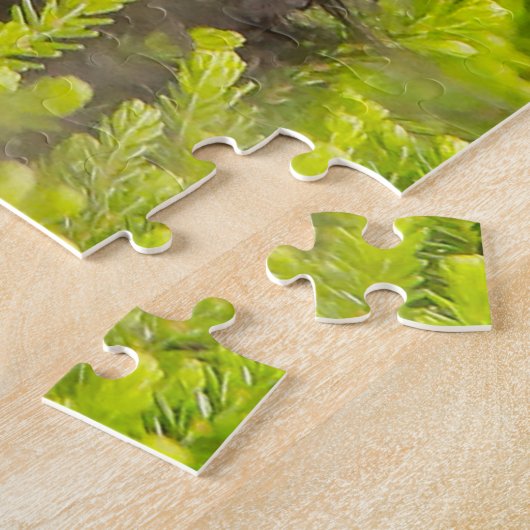 Puzzle Schnauzer Dog Jigsaws. (Côté)