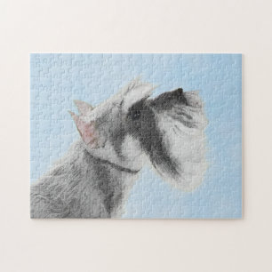 Puzzle Schnauzer (Giant, Standard) Peinture - Chien Art