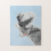 Puzzle Schnauzer (Giant, Standard) Peinture - Chien Art (Vertical)