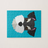 Puzzle Schnauzer mignon de bande dessinée ! (Horizontal)