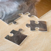 Puzzle Schnauzer miniature gris (Côté)