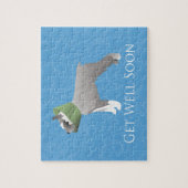 Puzzle Schnauzer va bien bientôt design (Vertical)