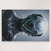 Puzzle Sci fi Assassin Cyberpunk Hunter Droid (Horizontal)