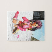 Puzzle Sci Fi Femme Cyborg (Horizontal)