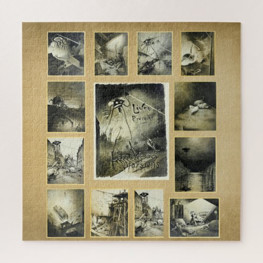 Puzzle Sci Fi Guerre des Mondes (Vertical)