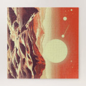 Puzzle Sciage de paysage martien SF (2) (Horizontal)