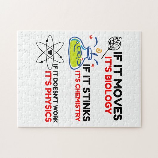 PUZZLE SCIENCE BIOLOGY CHIMIISTRY PHYSICS (Horizontal)