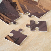 Puzzle Science-fiction futuriste de la reine afrofuturist (Côté)