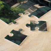 Puzzle Science-fiction urbaine industrielle (Côté)