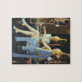 Puzzle Science-fiction vintage Beauté Salon Manucures Spa (Horizontal)