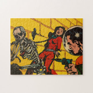 Puzzle Science-fiction vintage Comic Art
