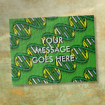 Puzzle Science Médicale de l'ADN vert personnalisé<br><div class="desc">Personnalisez avec votre propre message. Un design cool, tendance et amusant inspiré de la science médicale. Le cadeau parfait pour tous les médecins, les infirmières, les scientifiques, les professeurs de sciences, les techniciens de laboratoire, les étudiants en sciences et tout geek scientifique de votre vie (y compris vous)! Conçu par...</div>