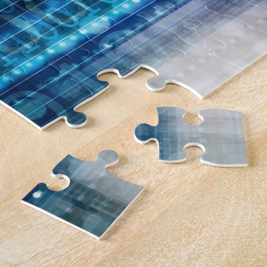 Puzzle Scientific Research and Genetic DNA Science (Côté)