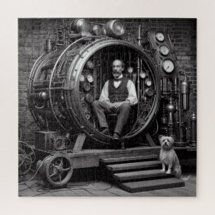 Puzzle Scientifique victorien Steampunk Time Machine V5.1