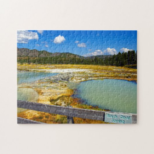 Puzzle Scies à chantourner Black Opal Springs Yellowstone (Horizontal)