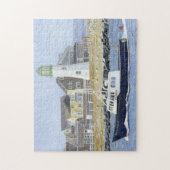 Puzzle Scituate Harbour et Cedar Point Lighthouse (Vertical)