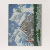 Puzzle Scituate Lightkeeper's House (Vertical)