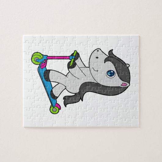 Puzzle Scooter (Horizontal)
