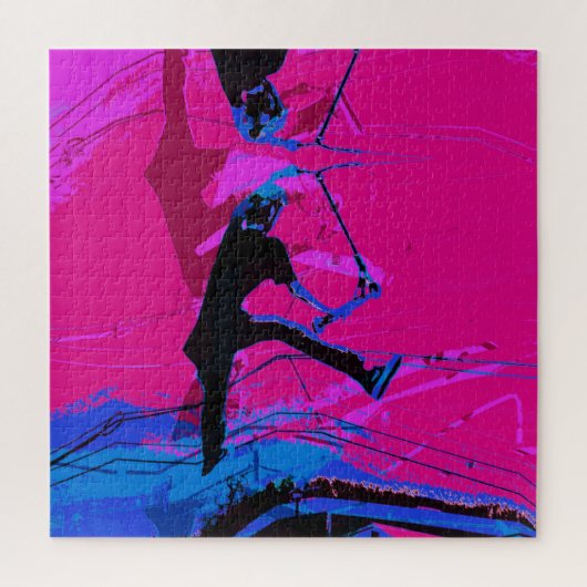 Puzzle Scooter autour - Stunt Scooter (Vertical)