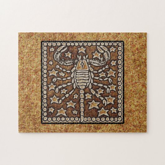 PUZZLE SCORPIO DE SIGNE ZODIAC (Horizontal)