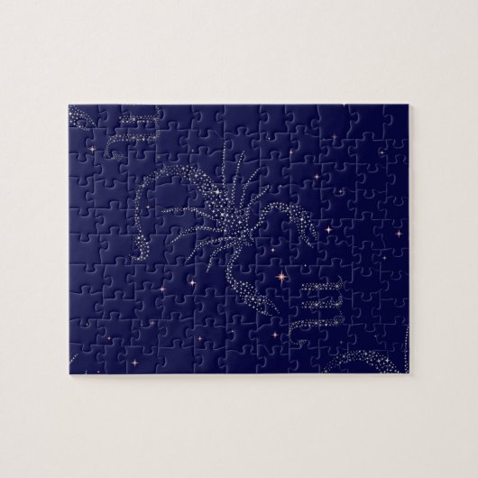 Puzzle scorpio étoiles (Horizontal)