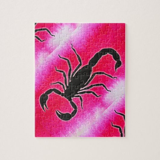 Puzzle scorpio rose (Vertical)