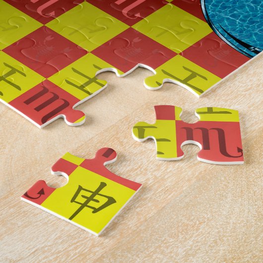 Puzzle Scorpio & Water Monkey (Côté)