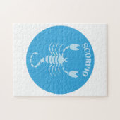 Puzzle Scorpio, Zodiac Sign, Horoscope, Astrology (Horizontal)