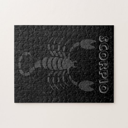 Puzzle Scorpion translucide (Horizontal)