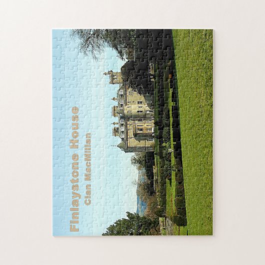 Puzzle Scotland Finlaystone House - MacMillan Clan (Vertical)