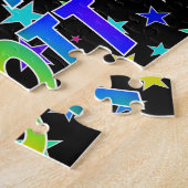 Puzzle "SCOTT" Prénom, Amusant "HEUREUX ANNIVERSAIRE" (Côté)