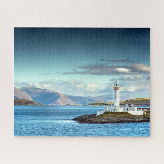 Puzzle Scottish Pittoresque Lighthouse View Port Oban (Horizontal)
