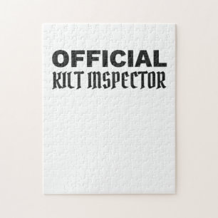 Puzzle Scottish Pride Officielle Kilt Inspecteur Scottish