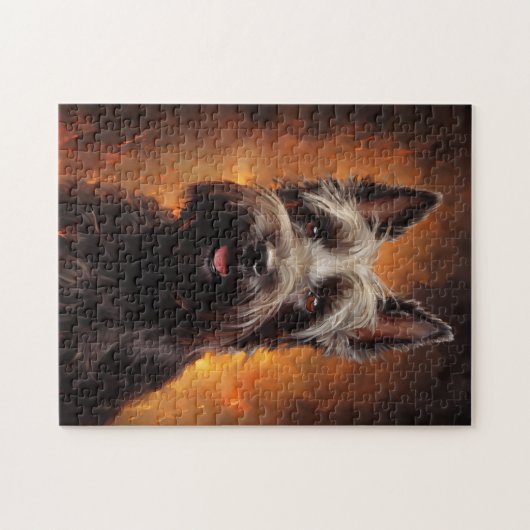 Puzzle Scottish Terrier (Horizontal)