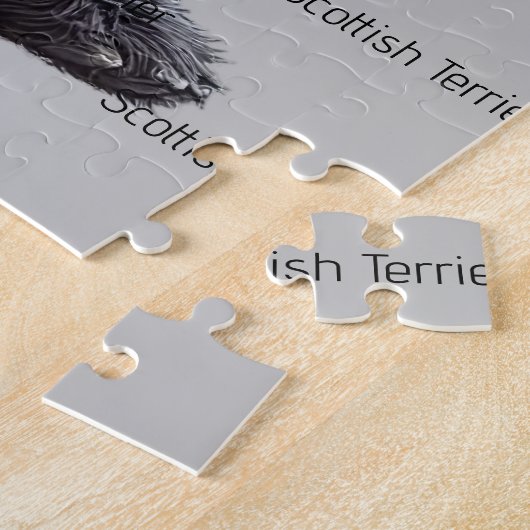Puzzle Scottish Terrier à (Côté)